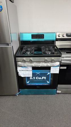 Gas range stainless steel