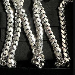 26”inches Solid Silver Chain