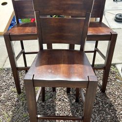 Wood Bar Stools
