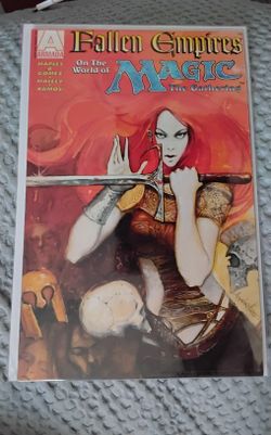 Magic The Gathering Fallen Empires TPB Acclaim Armada Comics Maleev Cover 1996 Good Condition