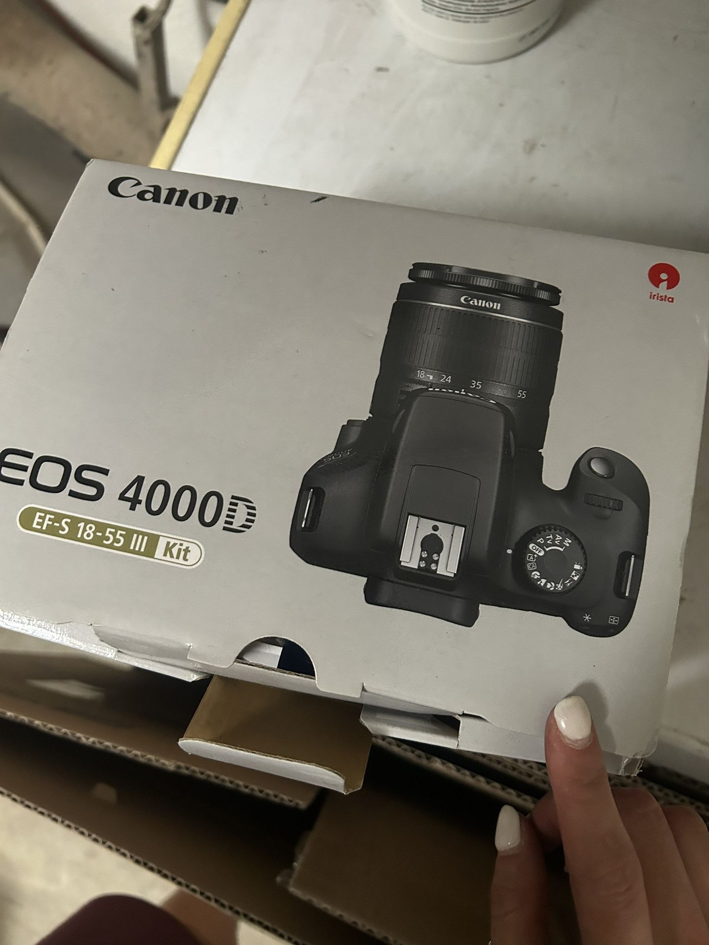 Canon EOS 4000D Camera With Amazon Tripod