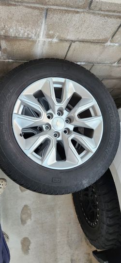 Oem 2024 Silverado Rims/tires