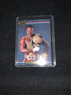 Evander Holyfield 1991 Ringlords Card $2