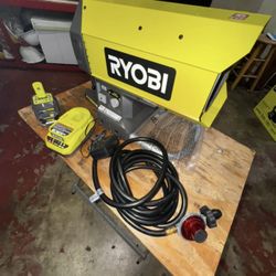 18 volt Ryobi Hybrid Propane Heater Kit $170