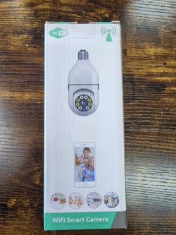 WiFi Smart Bulb Security Camera