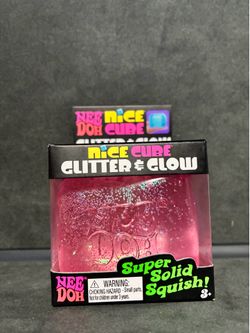 Needoh Nice Cume Glitter & Glow PINK