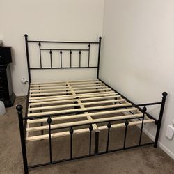 Full Bed frame No Box Spring