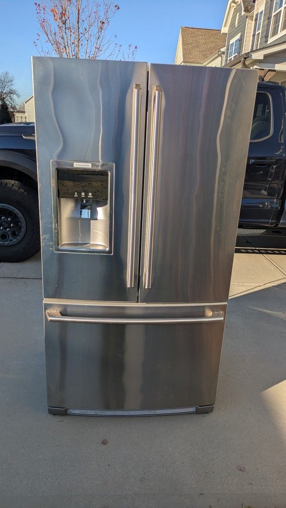 Refrigerator Stainless Steel French Door 