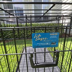 Dog Crate/2 Door, 30Lx19Wx21H 