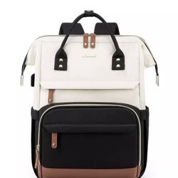LOVEVOOK Laptop Backpack for Women, 15.6 InchWork Business Backpacks Purse with USB Port, Large Capacity Educators Nurse Bag Backbag, Waterproof 