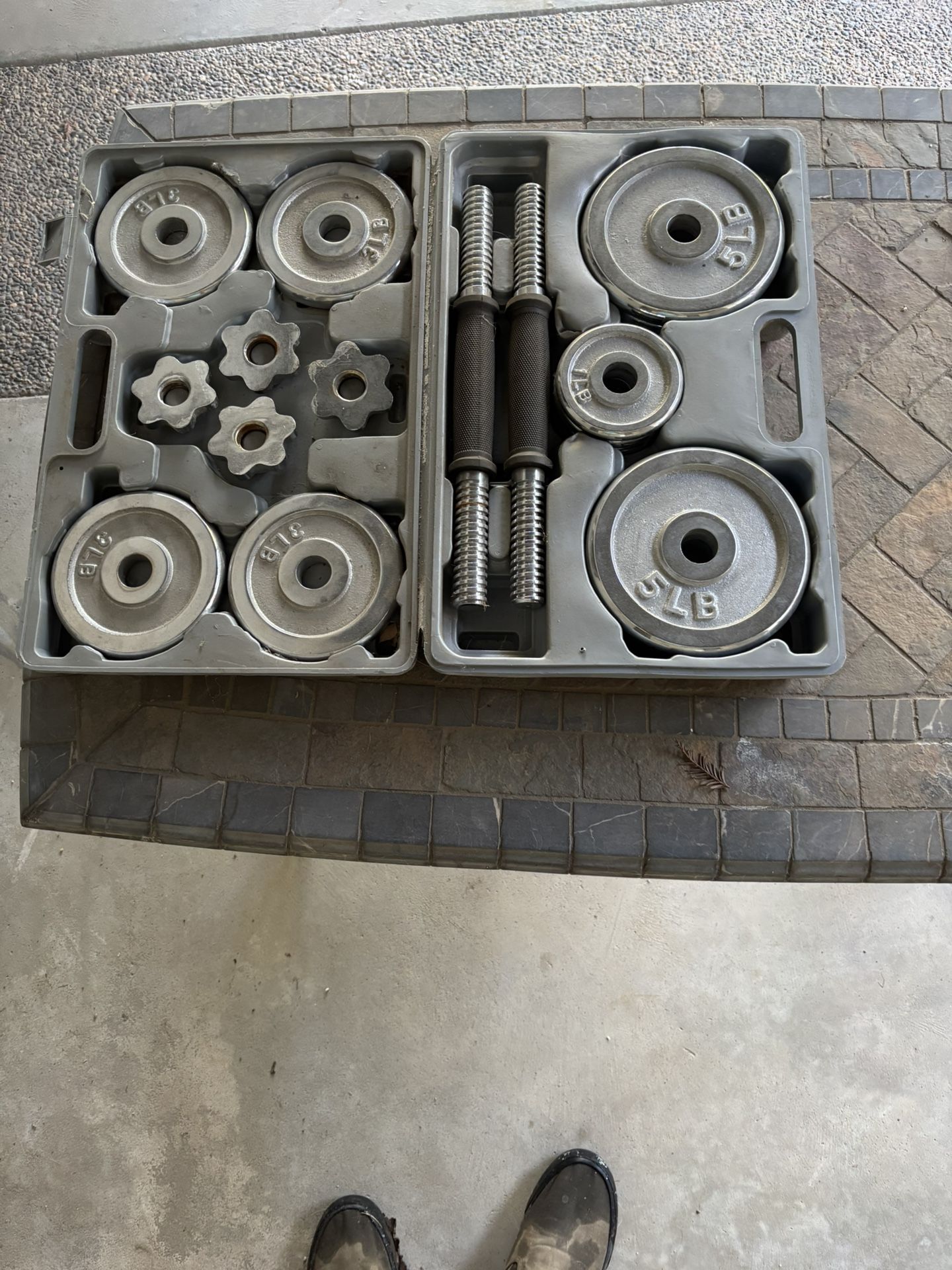 Chrome Travel Weight Set