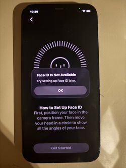 iPhone 12 Unlocked NO FACE ID