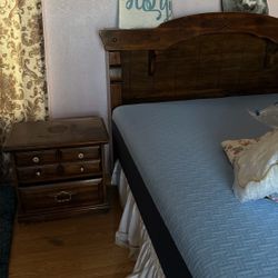 Bed Frame And Dresser