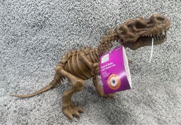 Dinosaur Fossil LED Skeleton TRex Halloween Prop Display Sound Spooky Sounds New