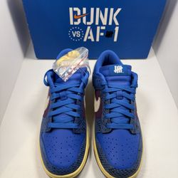 Nike Dunk Low Undefeated 5 On It Dunk Vs. AF1
