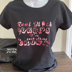 Black Queens Tee Shirt 