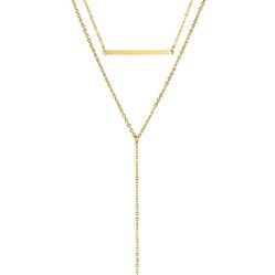 Dainty Layered Necklaces for Women Girls Choker Pendant Multilayer Adjustable Layering Chain 18K Gold Necklaces Set