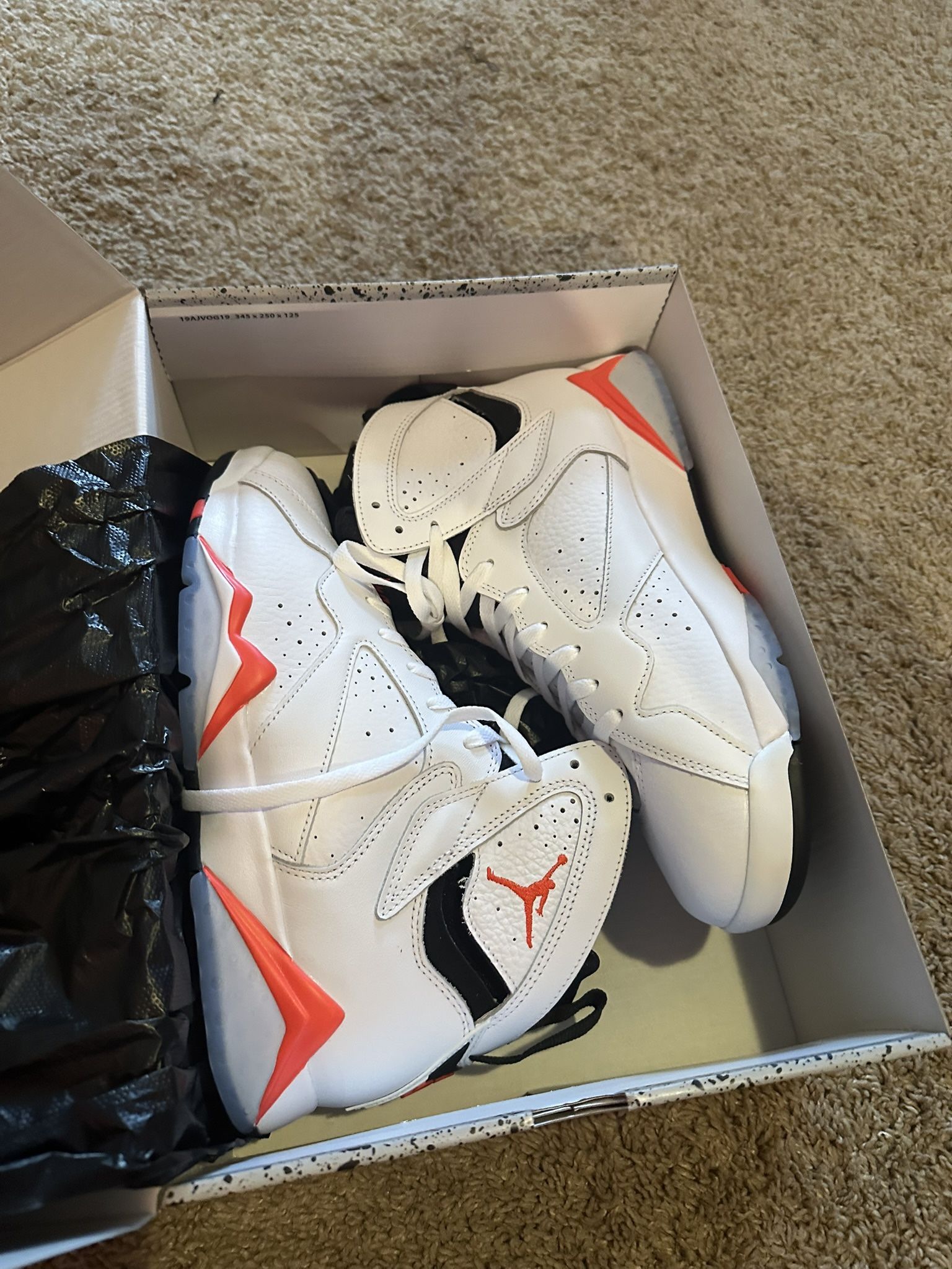 Jordan 7 White Infared