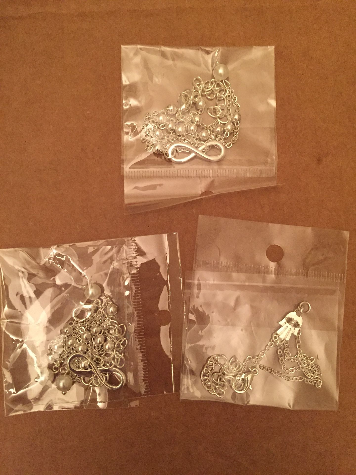 Anklet Sterling Silver set of 3 or buy 1 for $12