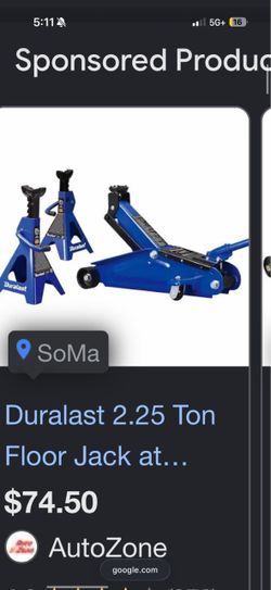 car jack and stands