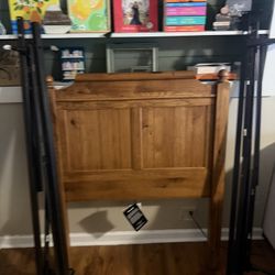 Twin bed frame and head board brand new 