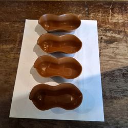 Set Of 4 Mister Peanut Peanut Holders