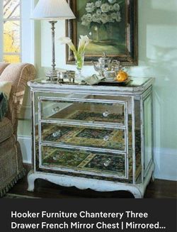 Hooker Furniture Mirrored Nightstands / Chests -