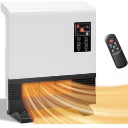 1500W Electric Space Heater With Remote