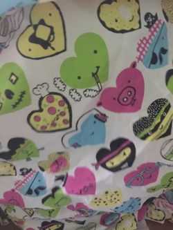 Heart faces sheet