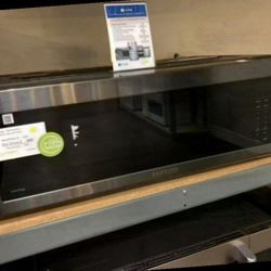 samsung low profile otr microwave black stainless