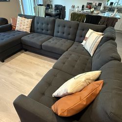 Blue Sectional 