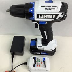 Hart 20V 1/2”  Cordless Hammer Drill Set 
