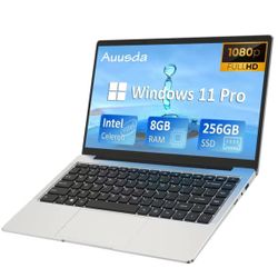 14.1” Laptop: Intel Celeron, 8GB RAM, 256GB SSD, Windows 11 Pro - 30% OFF  - BRAND NEW