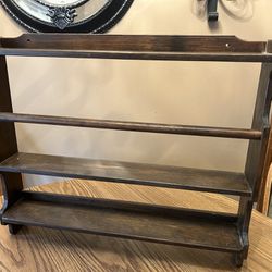 Vintage Knick knack wall shelf