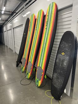 5 Surfboard Set Incl. 2 Almond Surfboards