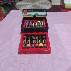 Arteza.Premium Water Colors Includes 12 Unique  Vibrant Colors No Toxic Arts Set IsAcm