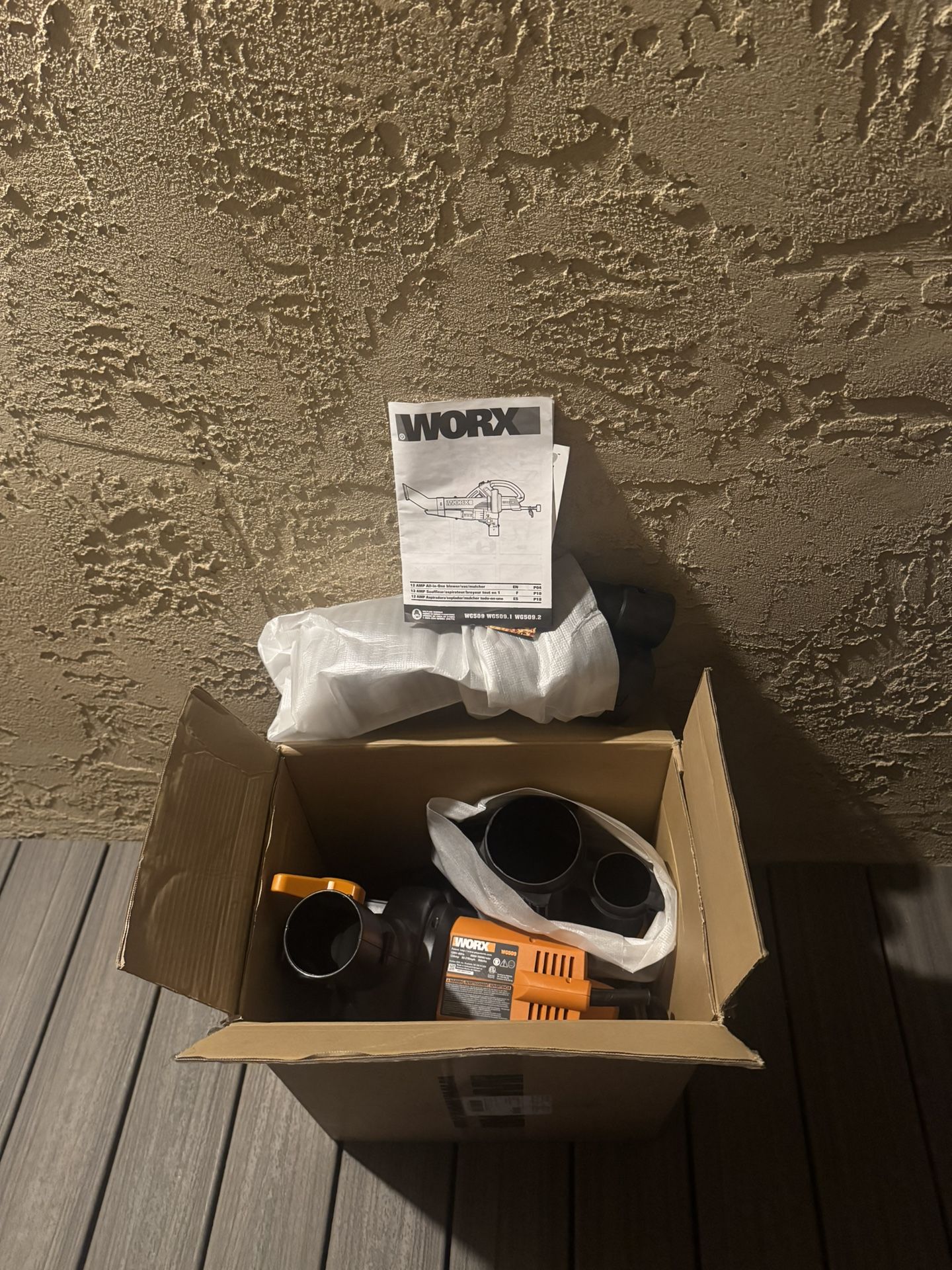 12 Amp Trivac, 3 in 1 Electric Leaf Blower, Leaf Vacuum & Leaf Mulcher for Lawn Care