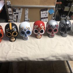 NFL AFC Teams Suger Skulls With Led Light