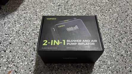 Yofigo 2-in-1 Blower and Air Pump Inflator