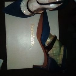 FRANCO SARTO- DAVEY- LP BLUE LE-WOMENS SIZE 9