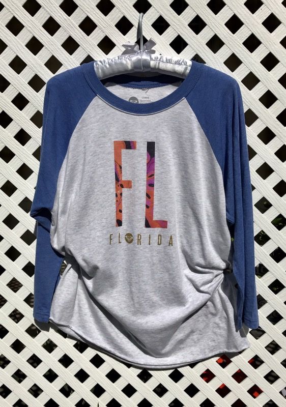 Super Soft Baseball "Florida" Tee ~ size:L ~ Like New!