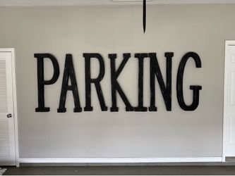 Parking letters 40” h set for 50.00