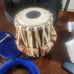 Basic Tabla Set, Student Tabla Set, Steel Bayan, Dayan, Hammer, Cushions & Cover