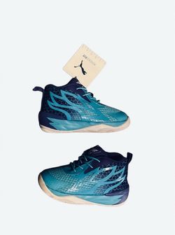 Puma MB.01 LaMelo Ball Queen City 395705-01 Toddler 7C Purple Teal NWOB New