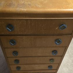Mid-Century Modern Waterfall Dresser 