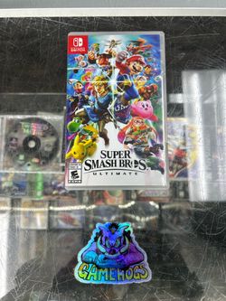 Super Smash Bros Ultimate Switch $45 Gamehogs 11am-7pm