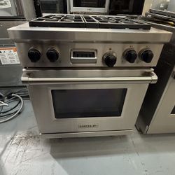 🔥 Wolf 30”Dual Fuel Range with Charbroiler – Model DF364C 🔥
