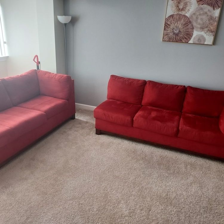 Red Sectional Sofa