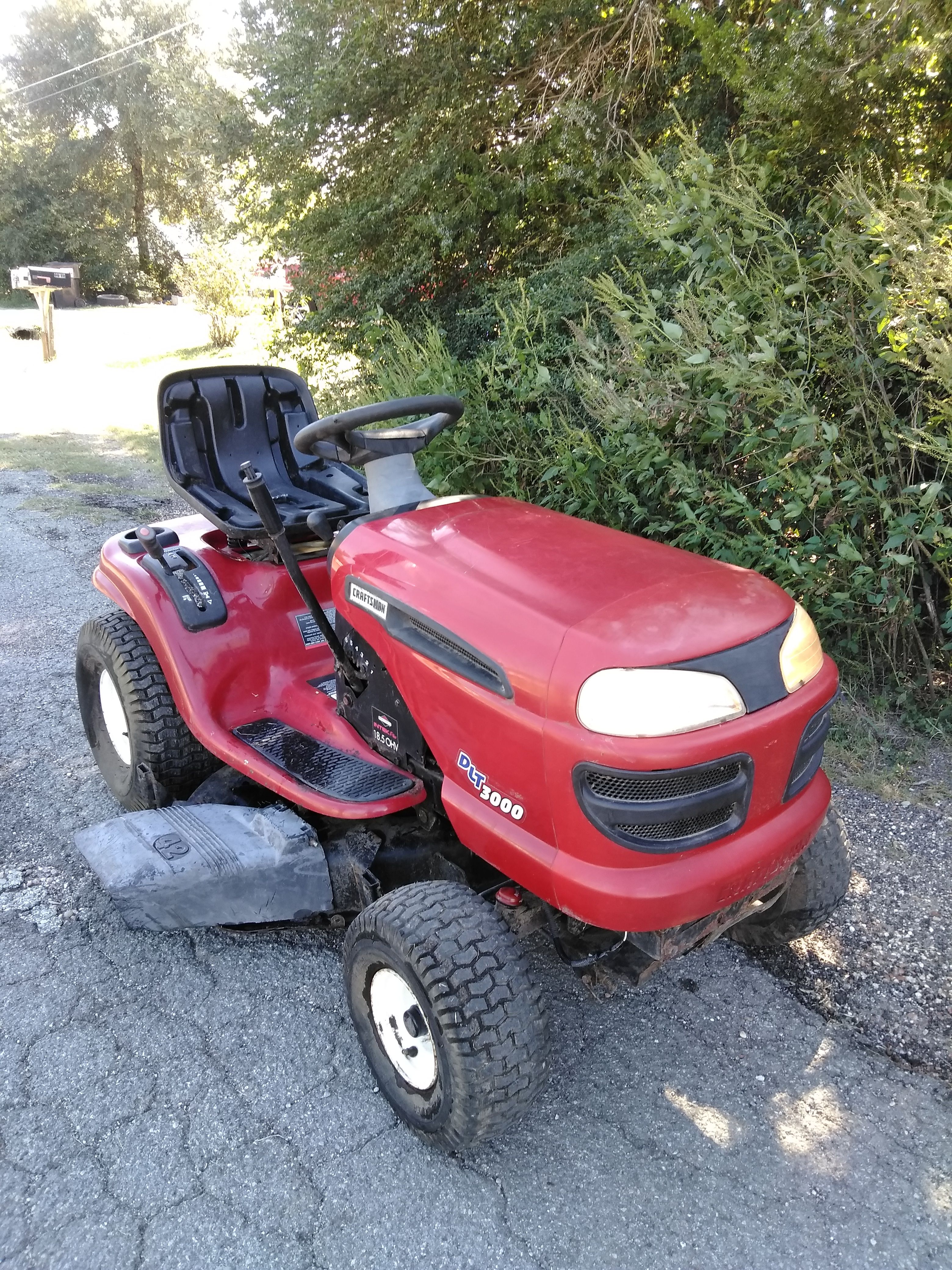 Craftsman DLT 3000. 18.5 h.p. 42