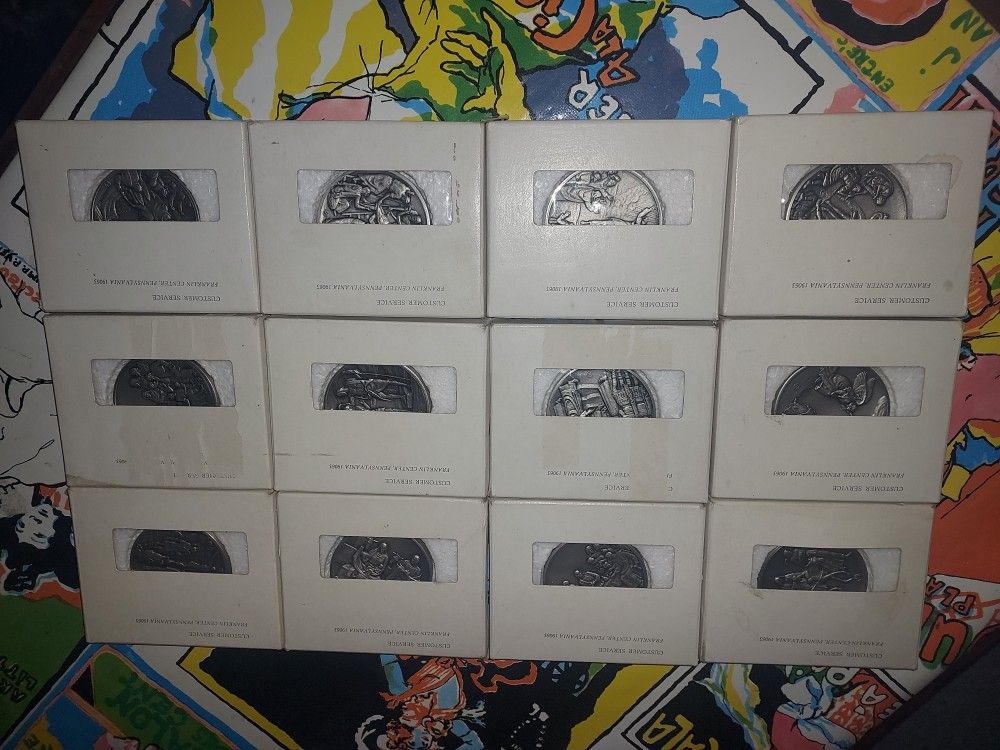 Vita Christi 12 Set Sterling Silver Collection